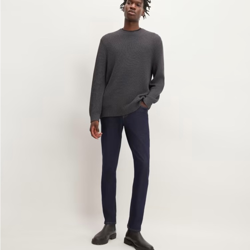 Everlane The Slim 4-Way Stretch Organic Jean | Uniform 38x32